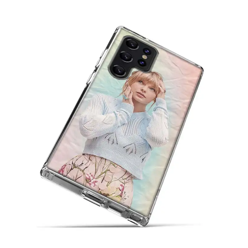 Funda transparente para teléfono Singer T-Taylors S-Swifts para Samsung Galaxy S21 S20 S23 FE S24 S22 Ultra Capa S10 S9 S8 Plus S10E