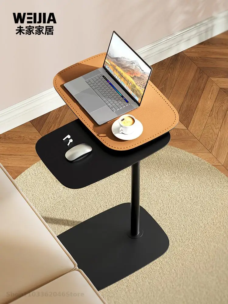 Modern Simple Coffee Table Small Table Sofa Side Living Room Creative Rotating Coffee Bedside Storage Rack