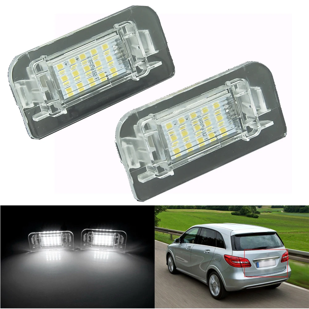 

Подсветка номерного знака для Mercedes Benz B-Class W246 W242 Canbus, 2 шт