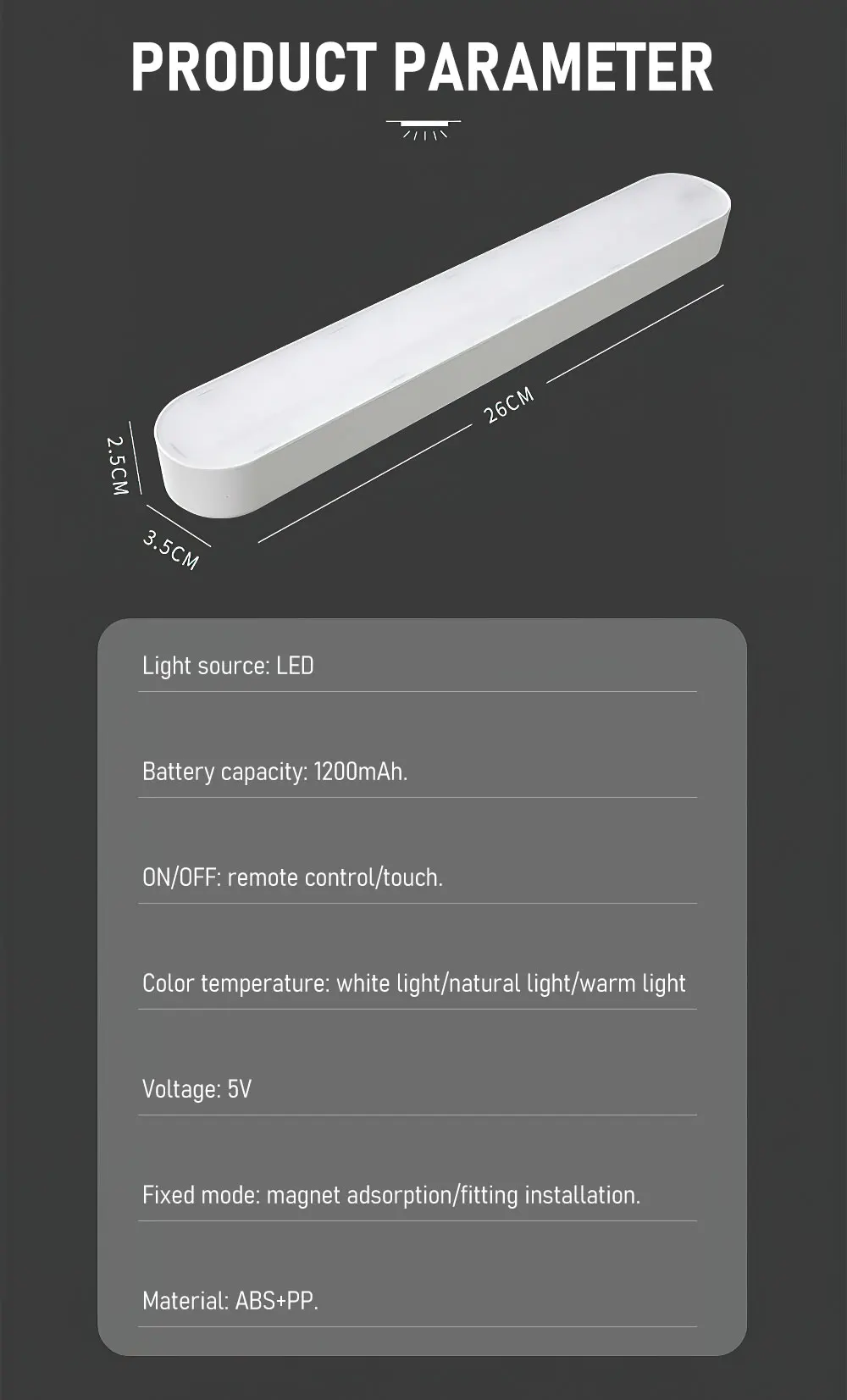 LED Motion Sensor Night Light with Remote Control Table Lamp USB Charging Eye-Care Adjustable Brightness Desk Light Night Lights