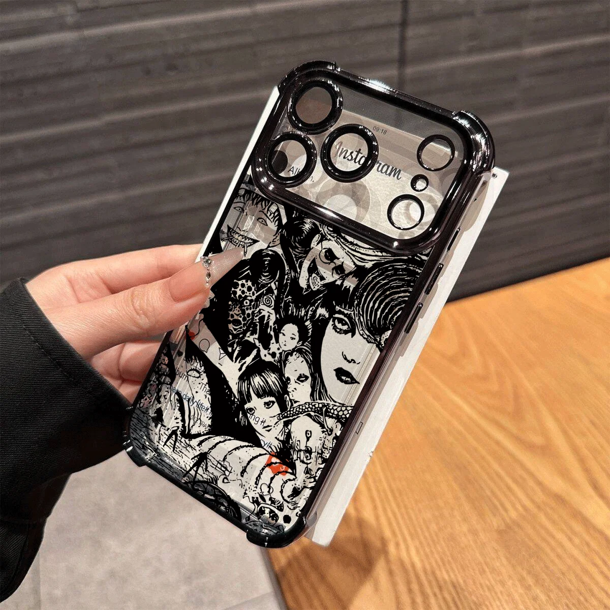 Junji Ito Horror Anime Themed Protective Smartphone Case