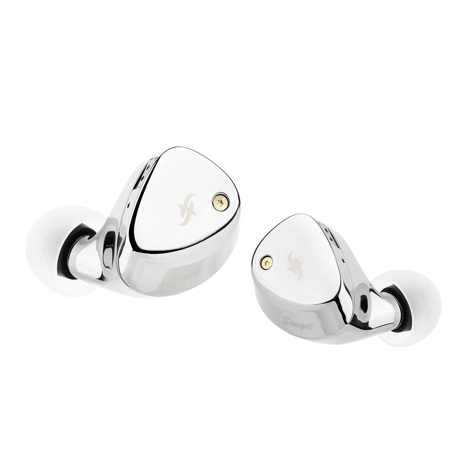 SIMGOT ET142 Advanced Dual-Symmetric Magnetic Planar & PZT IEM Earphone Wired Earbuds with  LC7 Cable and Dual Nozzle Tuning 3