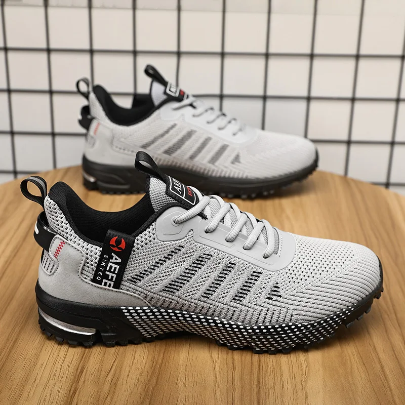 Chaussures Décontractées à Lacets Solides Pour Hommes