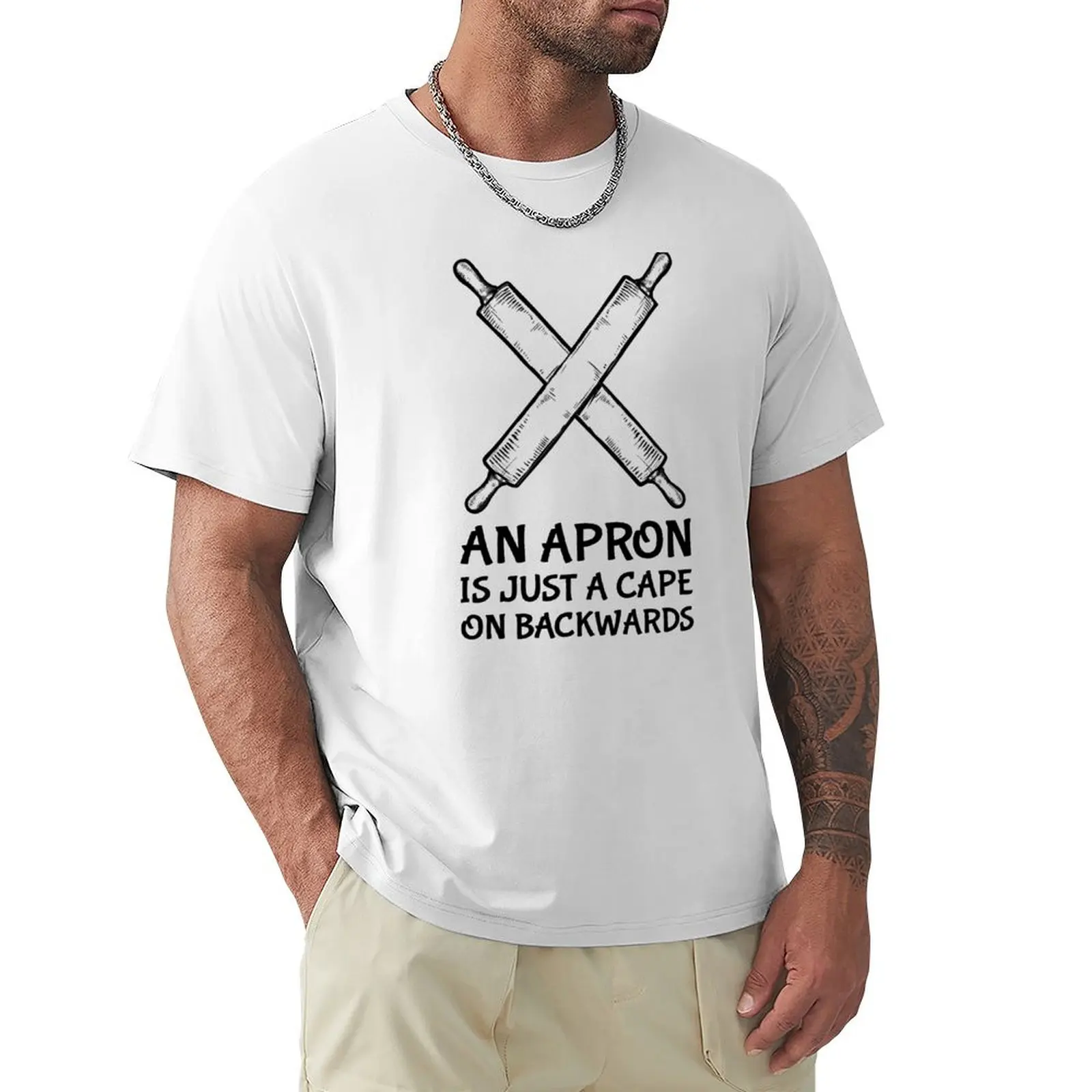 

Home Cook Hero Kitchen Quote Baking Pin Cross T-Shirt hippie clothes oversizeds designer t shirt men