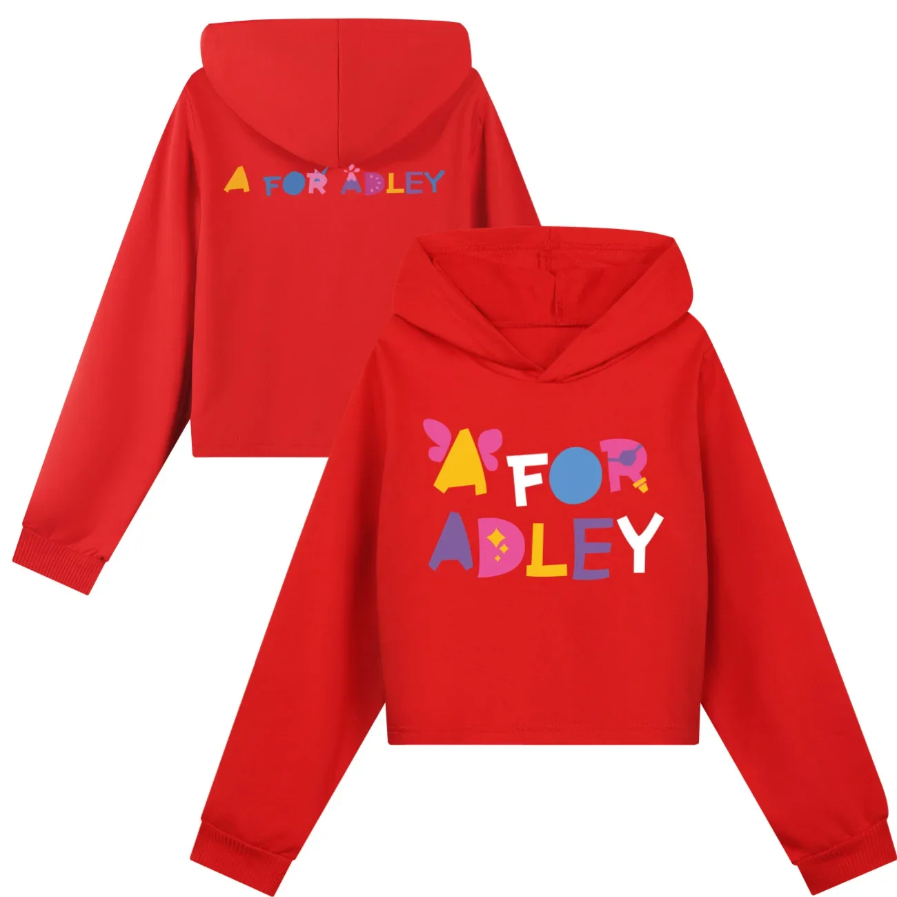 Cropped Hoodies Girl Clothes Girls Hoodie Set Children A For Adley Clothing Spring Hoody Kids Long sleeve Casual Tops 1972