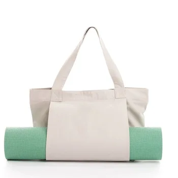 Borsa tote da yoga per donna, borse a tracolla con coulisse per ufficio, allenamento, viaggio, pilates, palestra e spiaggia