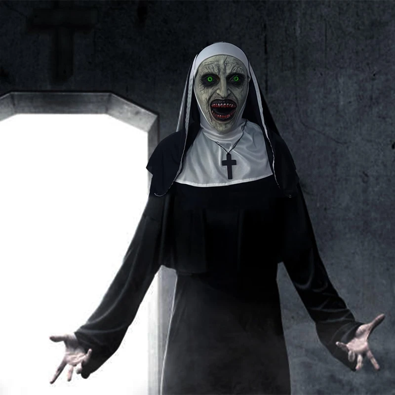 

Страшная маска на Хэллоуин, страшные маски, искусственная подвеска, идеально подходит для маскарада, легко использовать, высокое качество