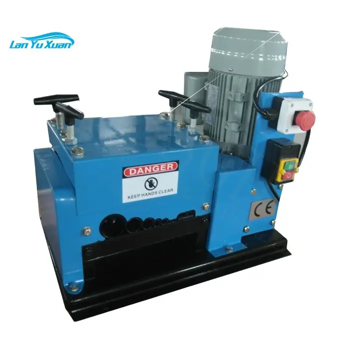 Cable extruding production line, electrical wire &cable stripping copper making equipment machine BS-009