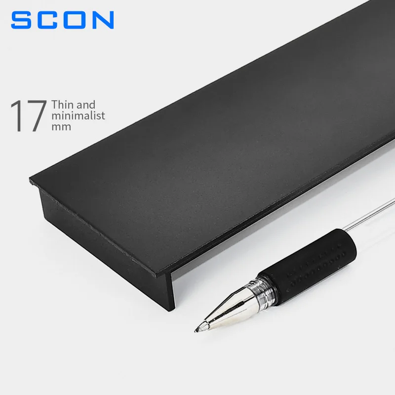 SCON LED 초박형 표면 벽 램프, 거실 침실 계단 램프, 미니멀리스트 장식, 실내 모던 벽 조명