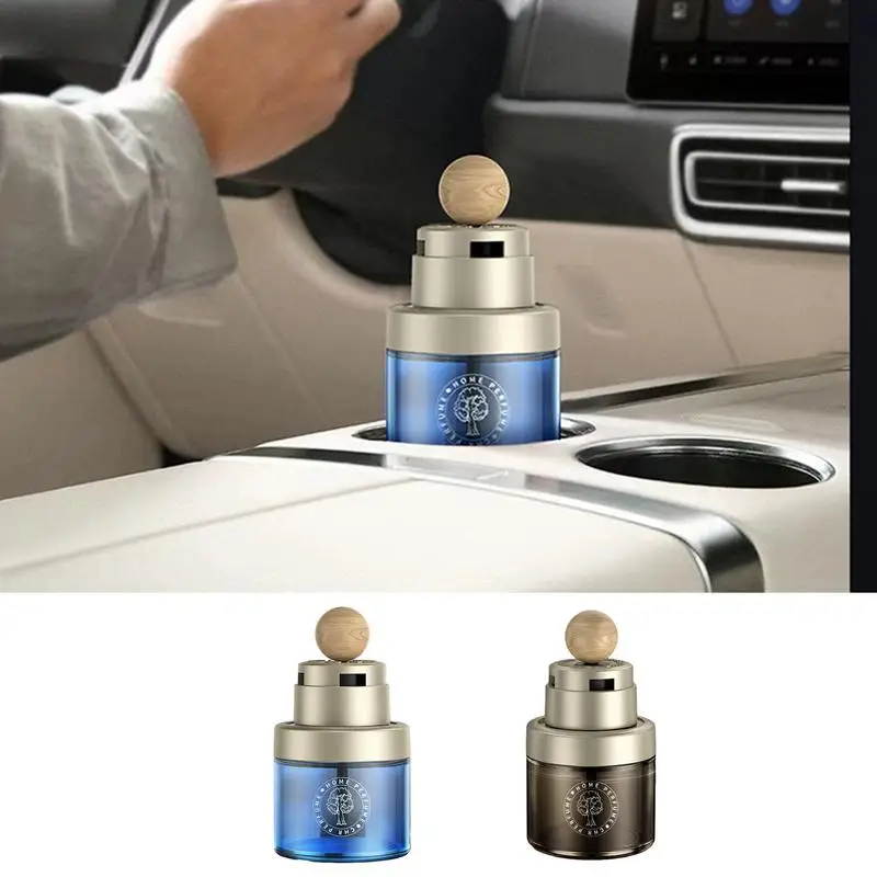 

Car Perfume Bottle Dual Ports Smart Air Freshener For Car App Control Essence Car Air Fresheners Truck Smell Odor Eliminator