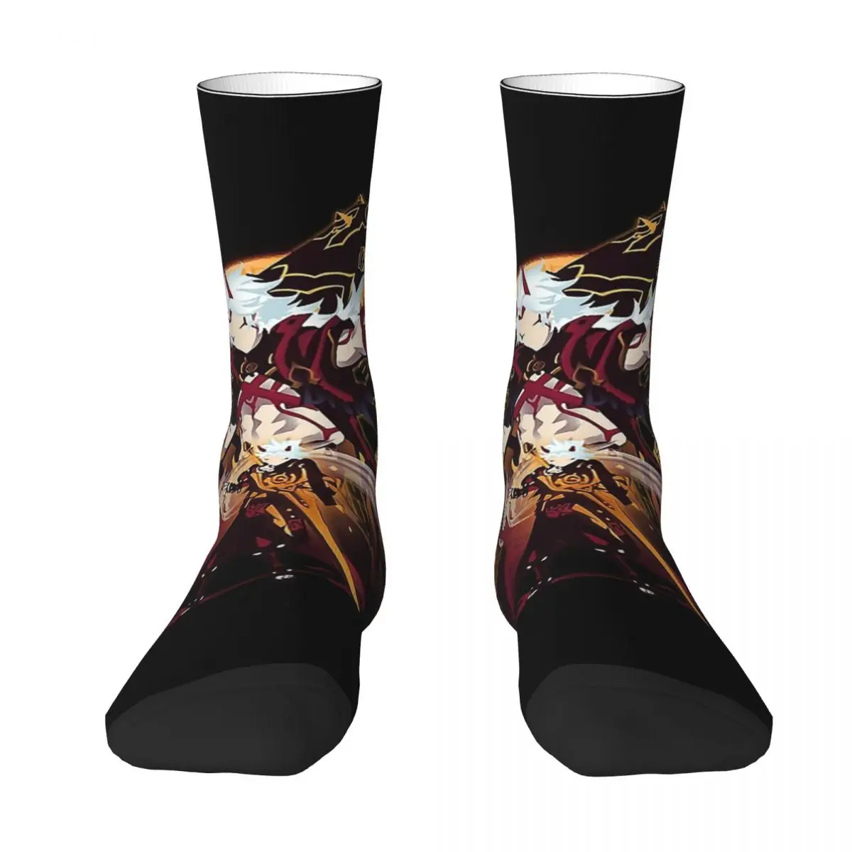 

Hanamizaka Heroics Genshin Unisex Spring Summer Autumn Winter Socks Windproof Happy Socks street style Crazy Sock