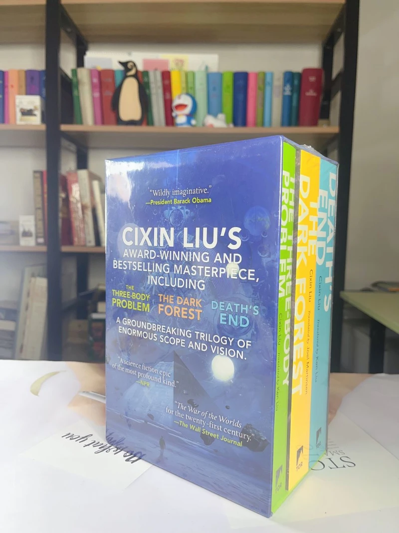 Libros Three Body Problem Language Learning Libros English Version Liu Cixin'S Three-Body Trilogy  English genuine one book