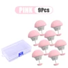 8 Pcs Pink with Case