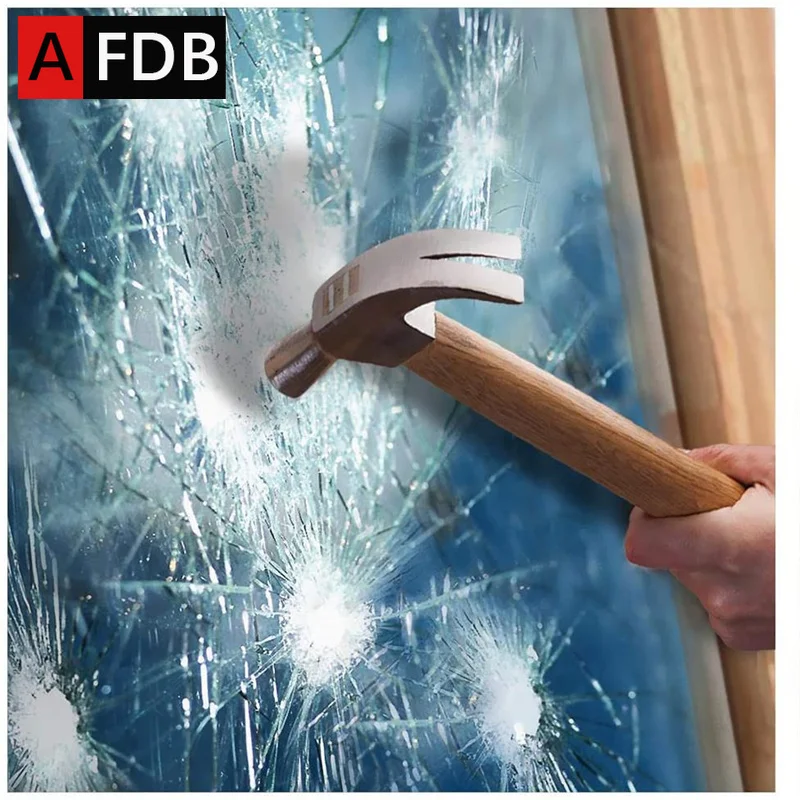 3m Transparent Safety Window Film Shock-proof Glass Protector Explosion-proof Transparent Self-adhesive Film window film