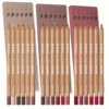 6Pcs Nude Lipliner Set,Waterproof Long-Lasting Matte Natural Lip Pencils Non-Smudging & Easy-to-Apply 3
