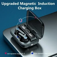 M19 Earbuds TWS Earphone M10 Intelligente Touch Control Wireless Bluetooth-compatible Headphones Waterproof LED Display With Mic - Image 6