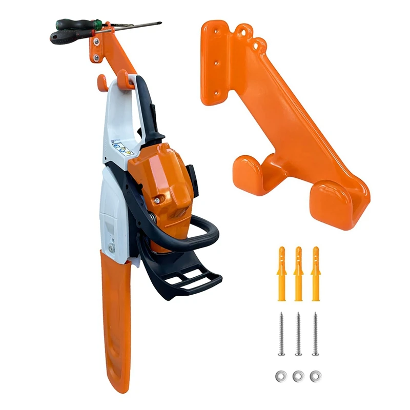 ABKO-Tools Wall Mount Hanger Chainsaw Hanger Wall Mount Holder Garage Storage Chainsaw Holder