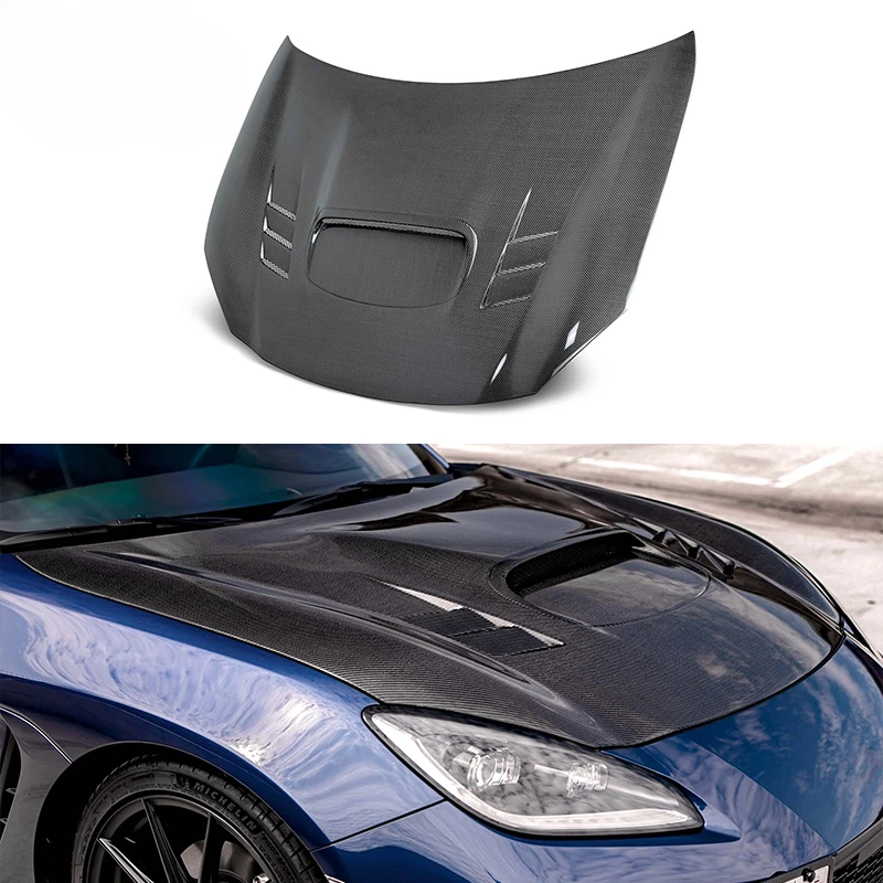 

Carbon Fiber FA Style Hood for Toyota GR86 ZN8 SUBARU BRZ ZD8 Front Engine Valve Cover Heat Hole Body Kit