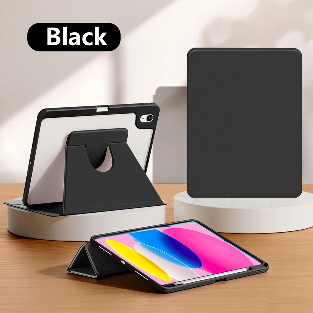 360° Rotatable Acrylic Tablet Case