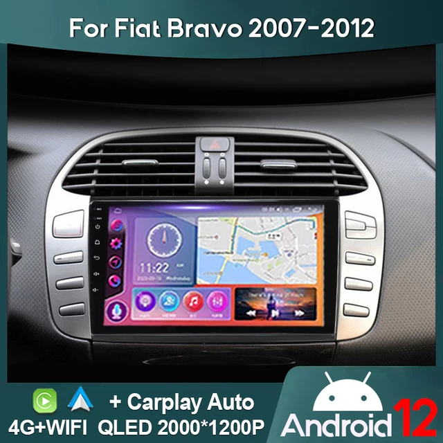 Autoradio per FIAT BRAVO [2007-2012] - Sistema auto Intelligente, 2Din –  Ferraro Store