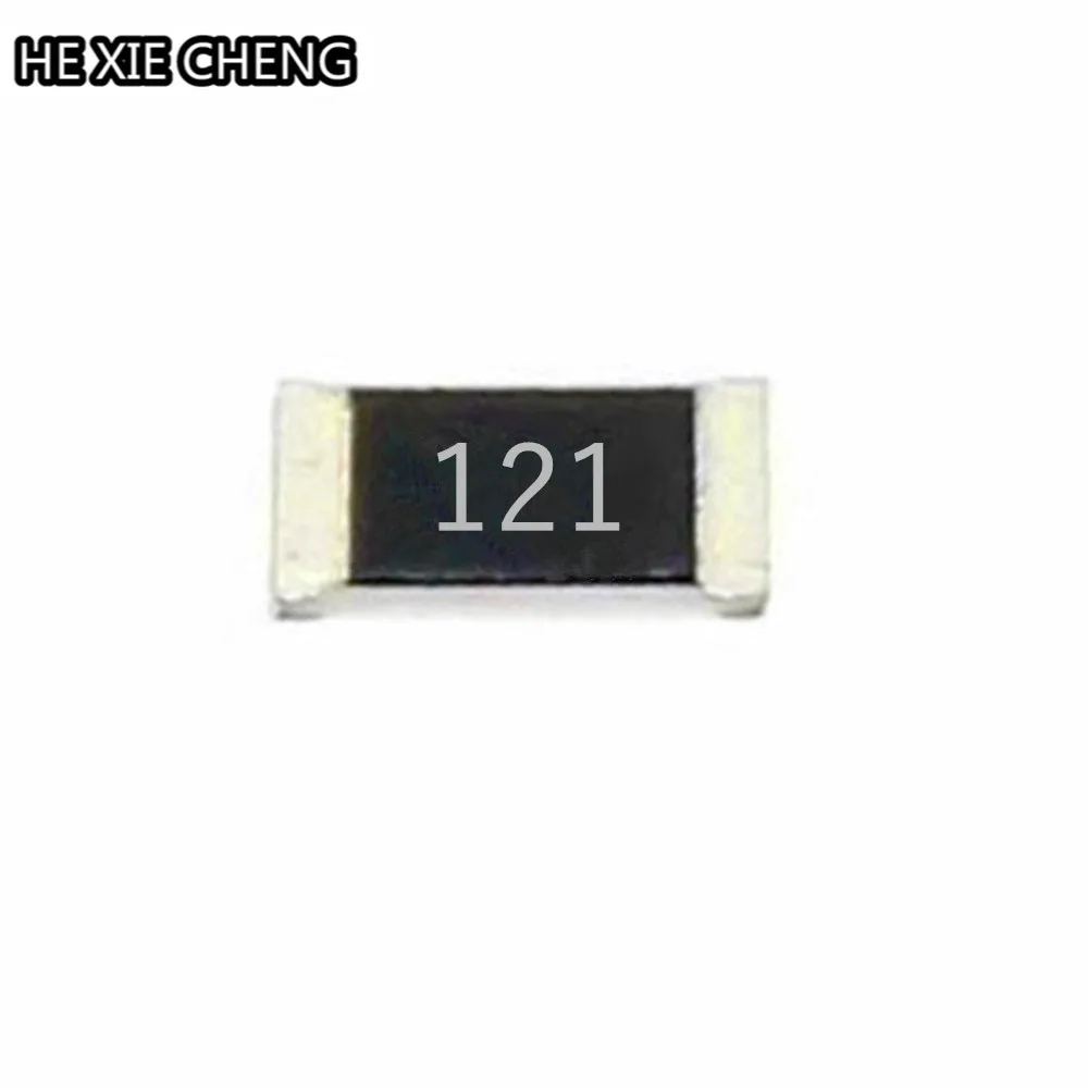 100pcs 1206 SMD Resistor 120 ohm 120R 121 5% 1/4W