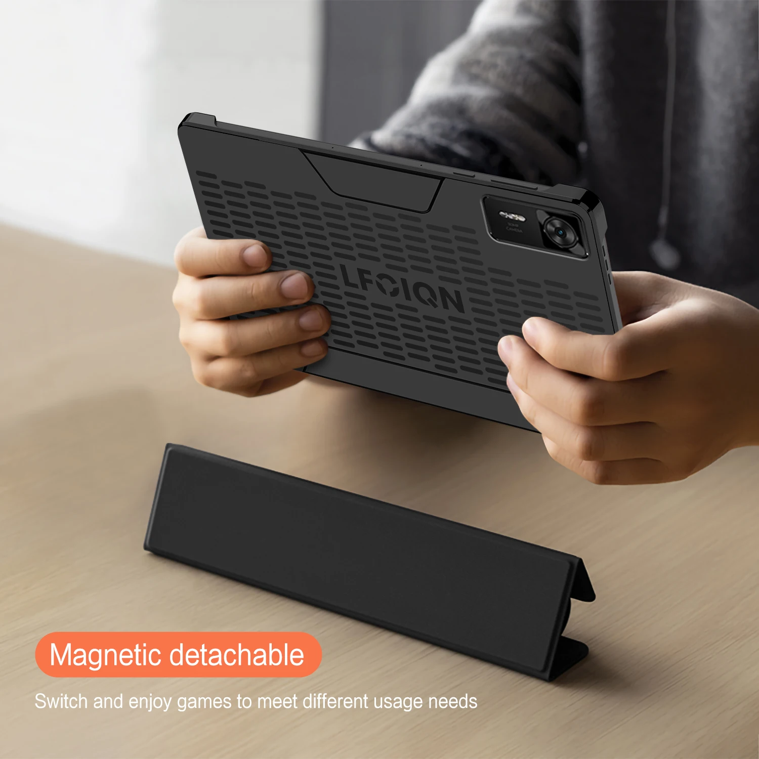 Premium PU Leather Magnetic Detachable Protective Tablet Case