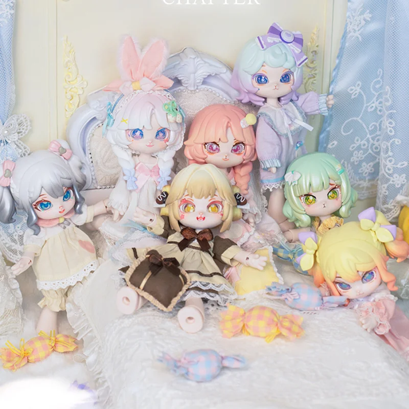 

Куклы Bonnie глухая коробка из серии «Звездная ночь» 1/12 Bjd полученsu1, фигурка героя аниме «Угадай сумку», милые игрушки, подарки