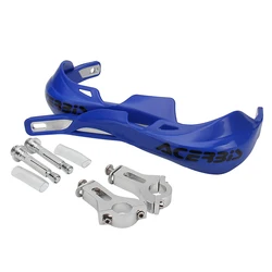 Universal Motorcycle Hand Guards Handlebar Protection 22MM/28MM (22MM blue)