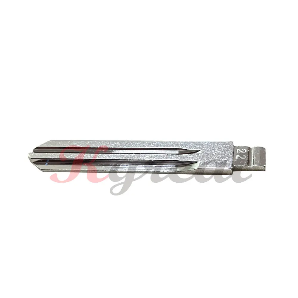 10pcs/Lot #22 NSN14 Key Blanks KD/VVDI Remote Key Blade for Nissan TIIDA Renault Subaru Infiniti Uncut Flip Car Blank