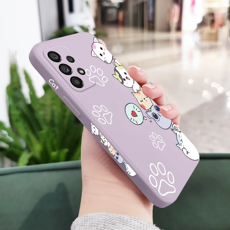 Whimsical Stacking Cats Phone Case