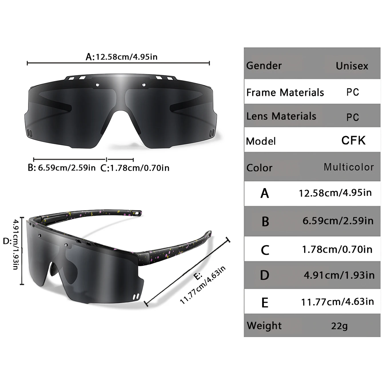 Eyewear Children Cycling Windproof UV400