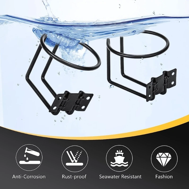 P9JC 보트 링 컵 음료 홀더 RVs 자동차 트레일러 해양 요트 트럭 하드웨어에 대 한 스테인레스 스틸 유니버설 음료 홀더