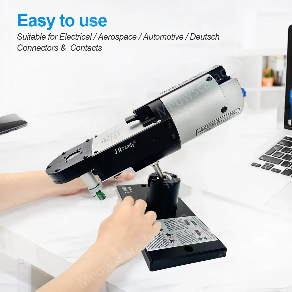 ST4050 Kit YJQ-W2DTQ Pneumatic Crimp Tool Air Power HDT-48-00 Crimp Deutsch 12# 16# 20# Contacts