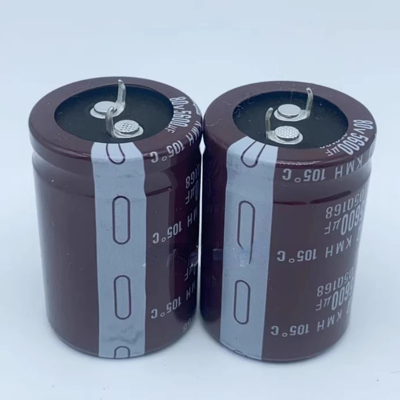 80v5600uf electrolytic capacitor 105 degrees power amplifier audio filtering fever capacitor NIPPON CHEMI-CON 1pcs