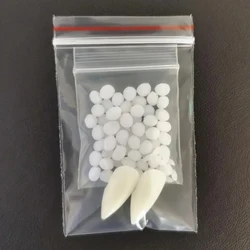 Eco - Friendly Vampire Fangs with Glue for Halloween and Cosplay (1.3CM)
