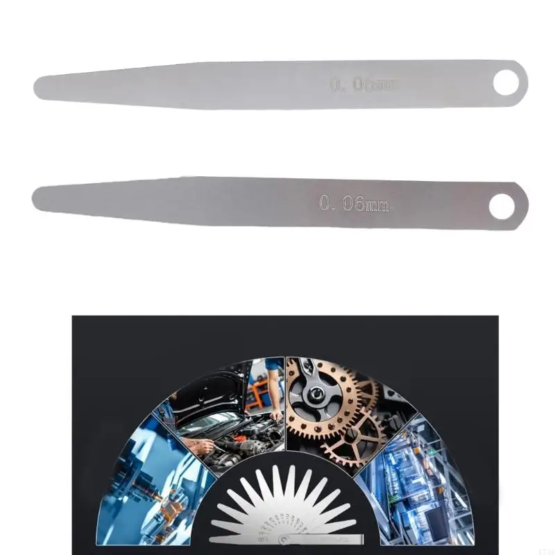 E74E Versatile Feeler Gauge Compact Device for Home Or Professional Mechanical Work