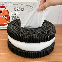 Creative Oreo Style Extractive Paper Box Car and Home living room Bedroom Desktop tissue box Dining Table decoration ornament 2