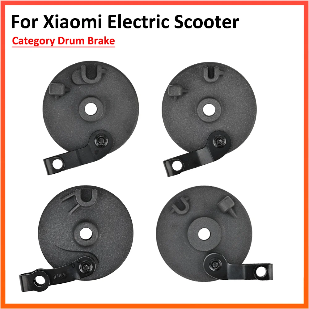 Electric Scooter Front Brake with Brake Shoes and Hub Cover Assembly