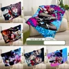 Printed Blanket Picnic Blanket Cartoon Harleys Quinns Warm Blanket Soft and Comfortable Home Travel Birthday Gift 1