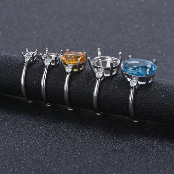 Sterling Silver Ring Bases 5