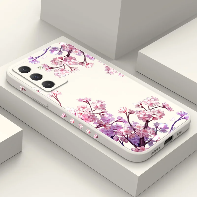 Blooming Cascades Floral Phone Case - Elegant Protective Cover
