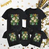 1pcs Saint Patrick’s Day Family Look Outfits Clothing Gift Clothes St. Patrick's Day T Shirt Short Sleeve Boy Girl Clothes 3
