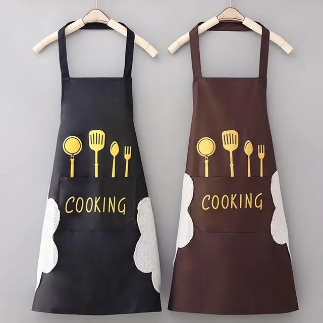 가성비 넘치는 완벽한 주방 필수품: 남녀공용 주방 요리 앞치마