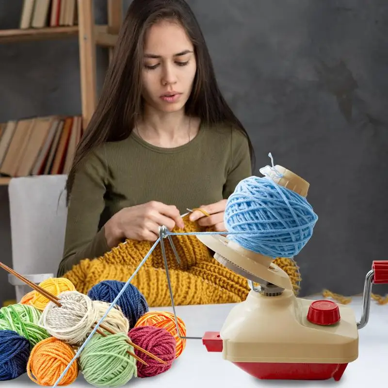 Yarn Ball Winder With Suture Knitting Needles Yarn Swift And Ball Winder  Combo With Easy Installation For For Scarves Sweaters