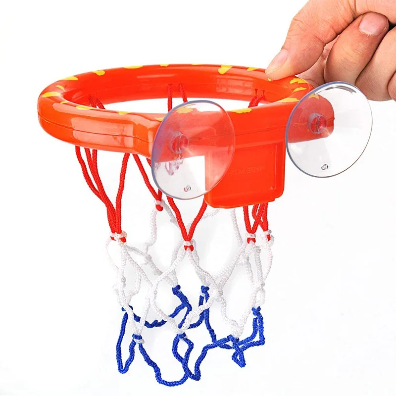 Baby Kids Mini Basketball Bathtub Water Play Set with 3 Balls Funny Shower Bath Fun Toys for Toddlers Educational and Safe 3