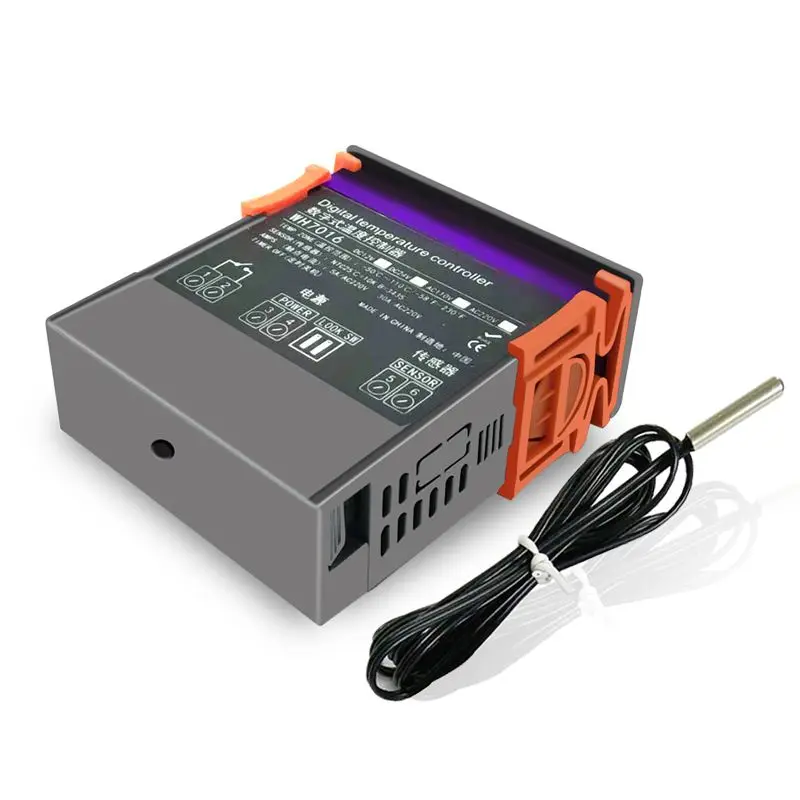 7016A 12V 360W High-Precision Thermostat Freezer Incubator Incubation Thermostat 30A High-Power Temperature Control Switch