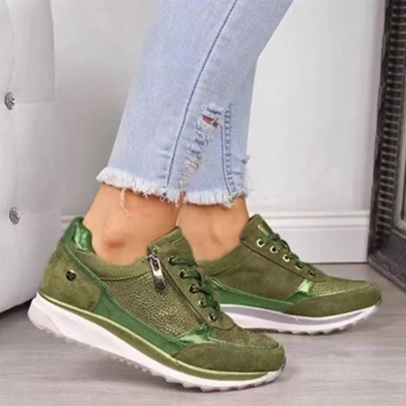 

Large Size Vulcanized Shoe New Sports Korean Style Trendy Fashionable Shallow Mouth Women's Shoes Zapatilla Deportiva Mujer