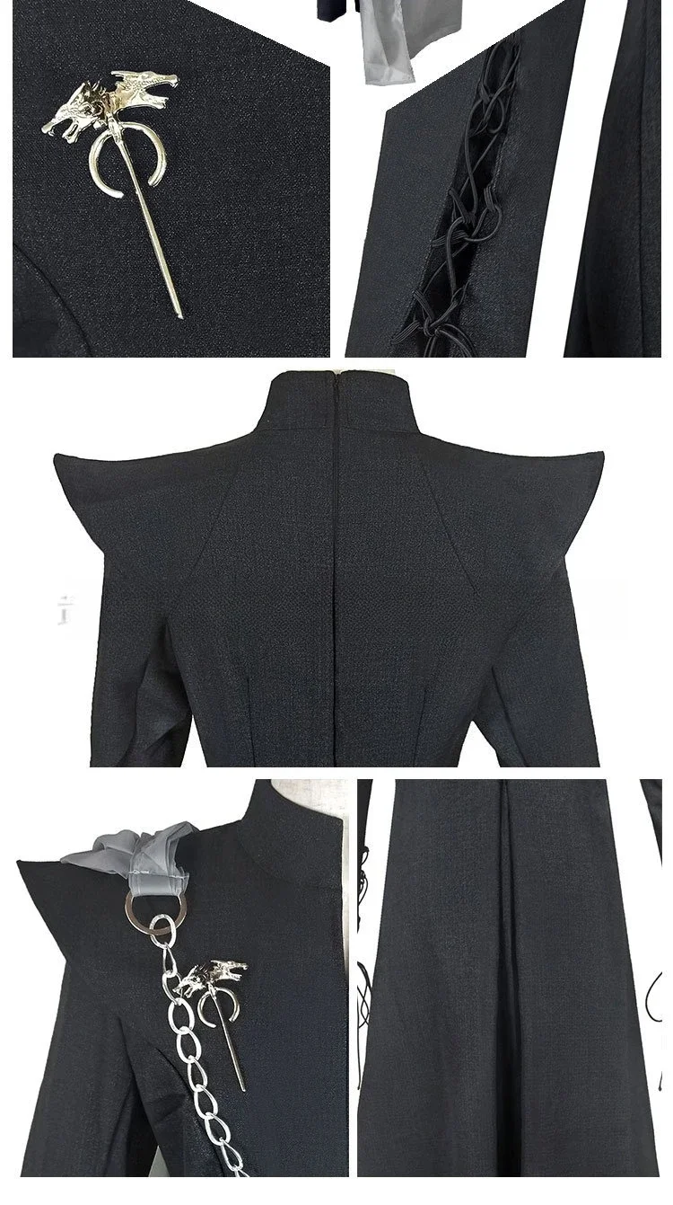 Game of Thrones Daenerys Targaryen Cosplay Costume for Women (Unofficial)