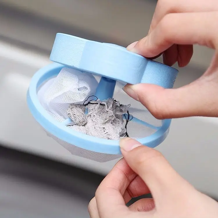 Pet hair remover laundry hair catcher washing machine hair lint filter floating pet fur lint hair removal catcher reusable mesh dirty collection pouch cleaning balls