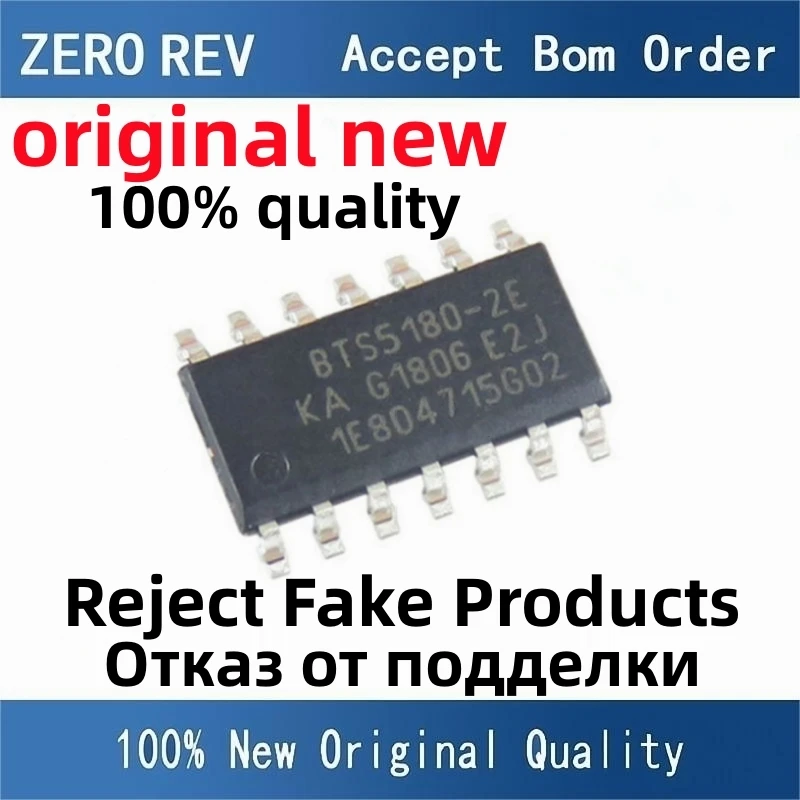 

10Pcs 100% New BTT6050-1EKA BTT6030-2EKA BTS5200-4EKA BTS5180-2EKA SOP14 Brand new original chips ic